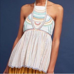 Anthropologie halter top
